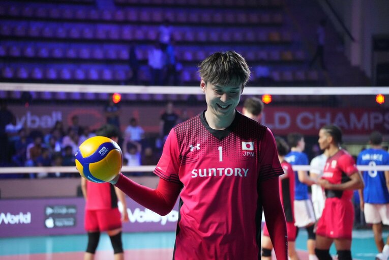 小野寺太志（世界クラブ選手権）©︎SUNTORY SUNBIRDS©︎SUNTORY SUNBIRDS