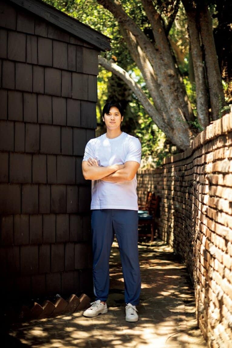 「娘をプールに入れてあげたい」と語るパパ大谷翔平　©︎Nanae Suzuki