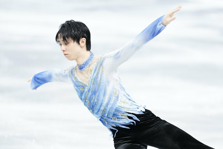 2021-2022シーズンのショートプラグラム『序奏とロンド・カプリチオーソ』　©Asami Enomoto