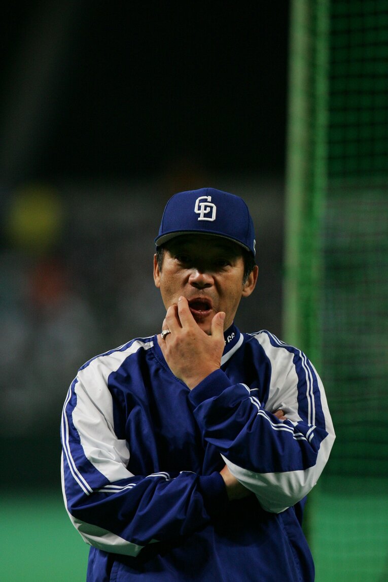 落合博満（2004年）©︎Hideki Sugiyama