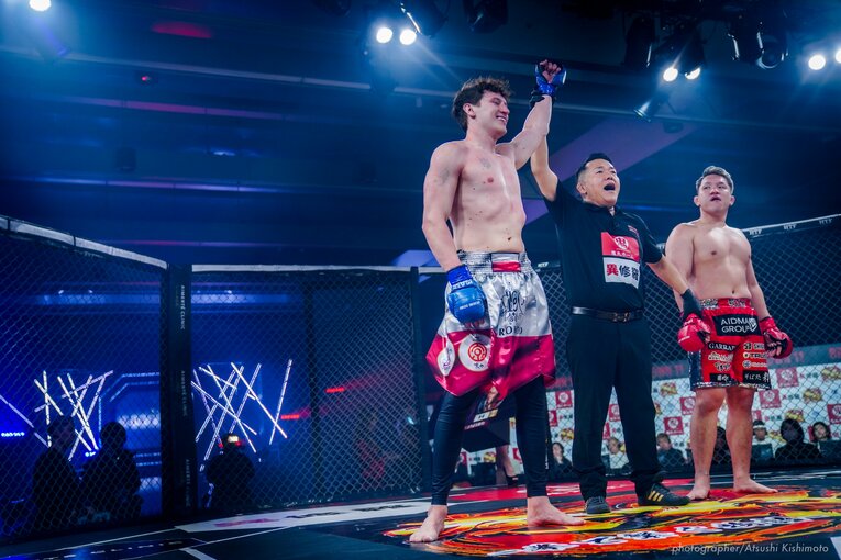 敗れた川島だが、手ごたえも感じていたという　©BreakingDown