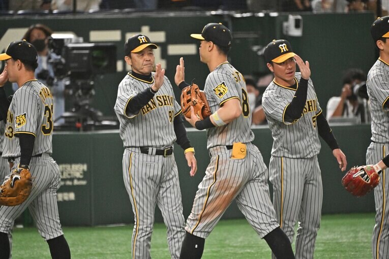 現・阪神監督の岡田彰布　©Hideki Sugiyama