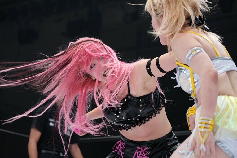 なつぽいに勝利した吏南　©Essei Hara