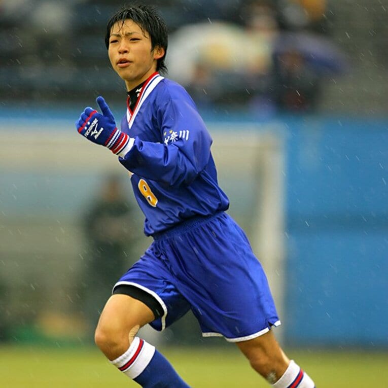 麻布大淵野辺高時代の小林悠 ／ photograph by AFLO