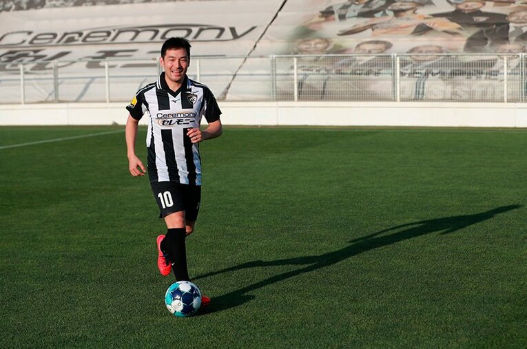 ポルティモネンセに復帰した中島翔哉 ／ photograph by Portimonense SC
