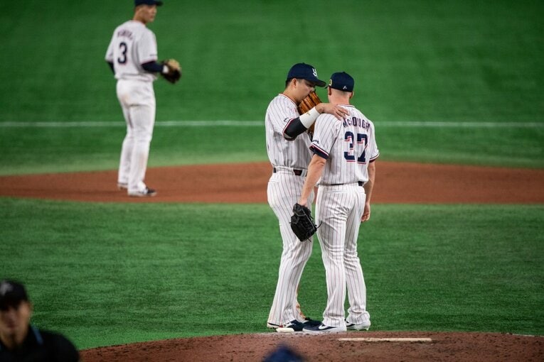 村上にはチームリーダーとしての風格が漂う　©Nanae Suzuki