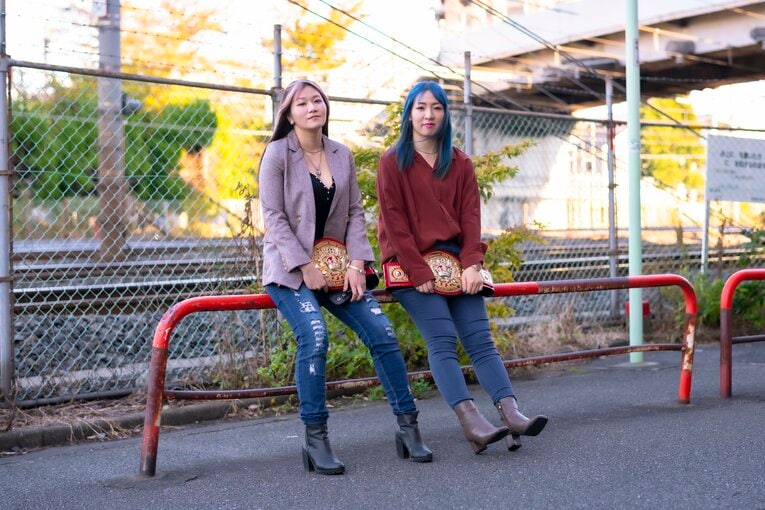 「フェリス卒の元銀行員」雪妃真矢と女子デスマッチファイター・世羅りさ　“復活タッグ”がアイスリボンで目指す歴代最強《特別グラビア》(60)