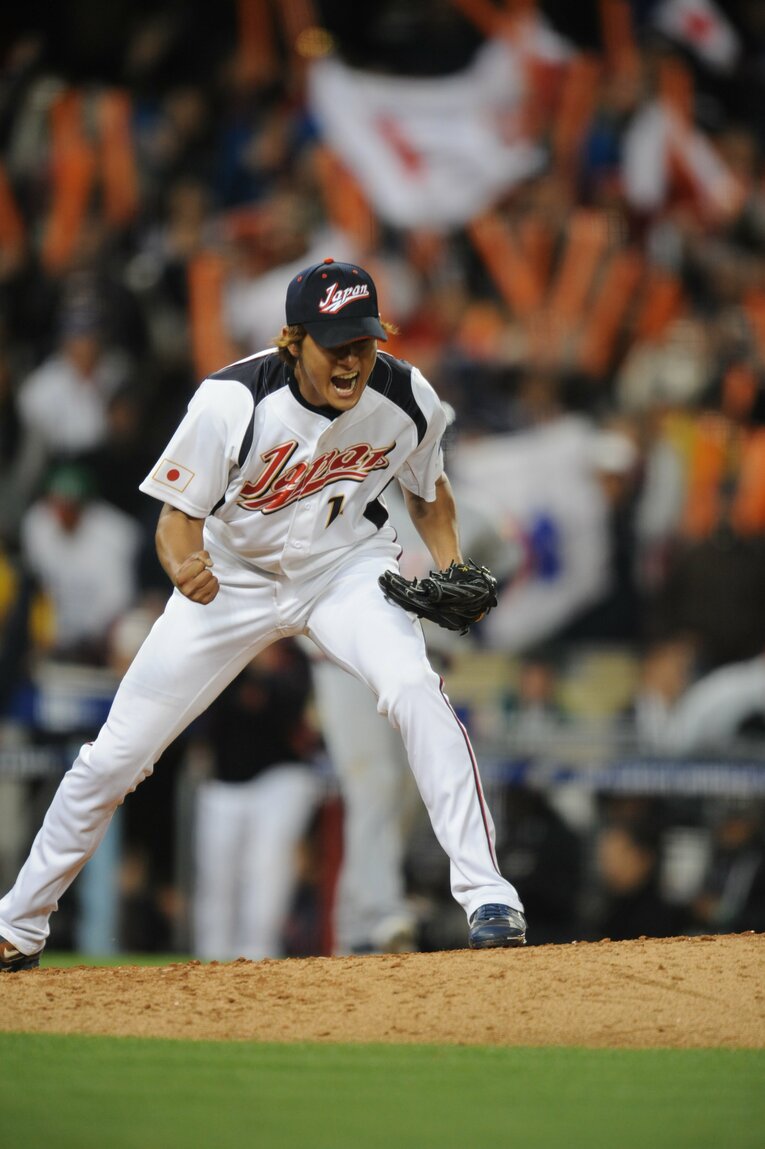 準決勝・アメリカ戦から「抑え」を託されたダルビッシュ有　©︎Naoya Sanuki