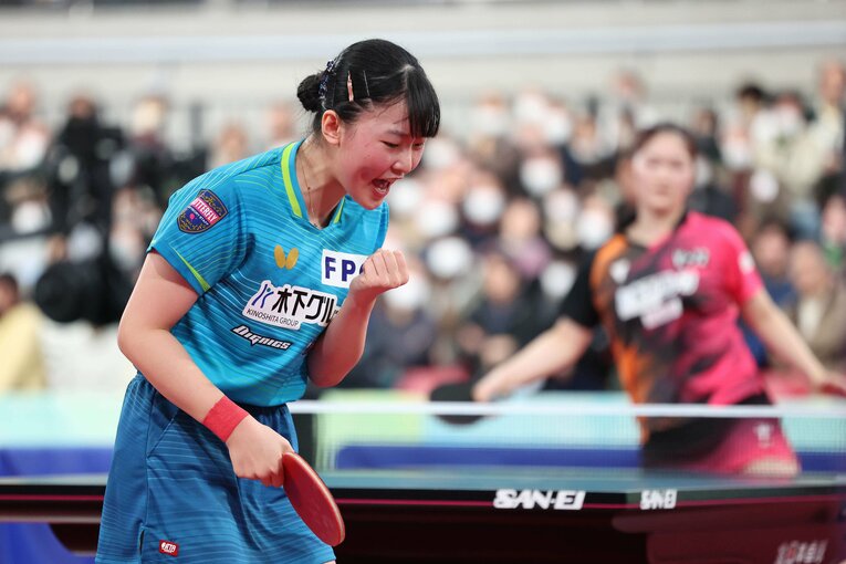 全日本選手権では準優勝。パリ五輪までの期間での成長も楽しみだ　©JIJI PRESS