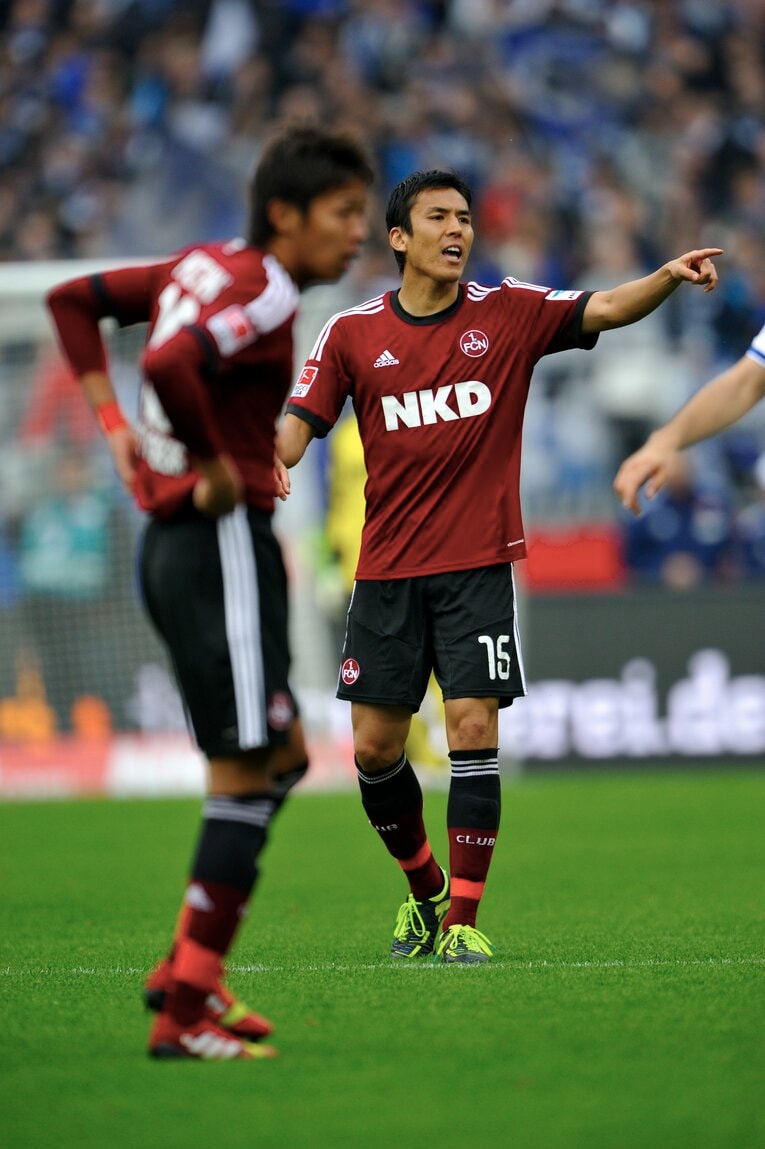 【長谷部誠、ドイツでの足跡】ニュルンベルク時代の長谷部　©Takuya Sugiyama