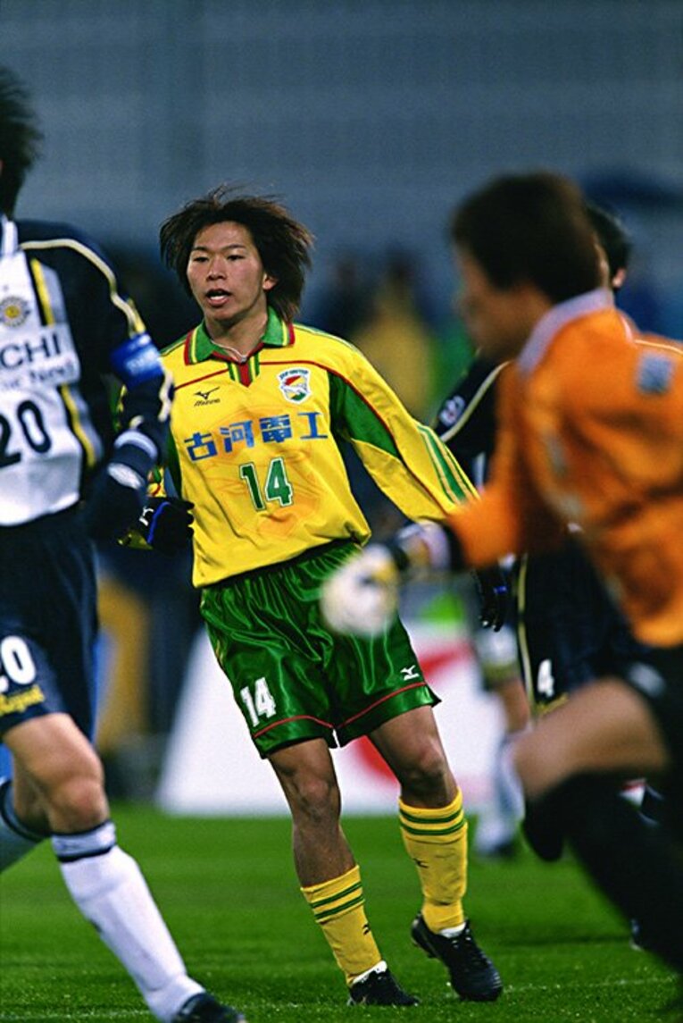 ジェフのアカデミーからトップ昇格。プロ初ゴールは2年目で記録した　©AFLO SPORT