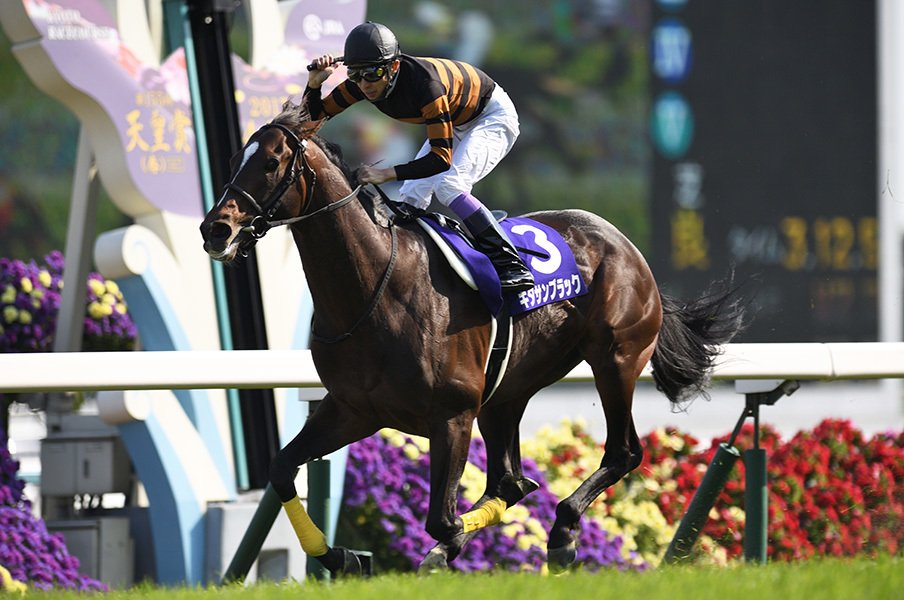 キタサンブラックが継承する無敗ダービー馬ミホノブルボンの伝説。<Number Web> photograph by Keiji Ishikawa