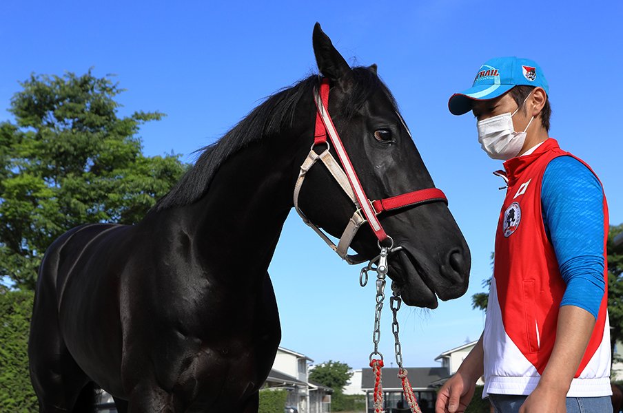 ダービーの中心はコントレイル不動。「運動神経が良い」は単純かつ強力。<Number Web> photograph by Yuji Takahashi