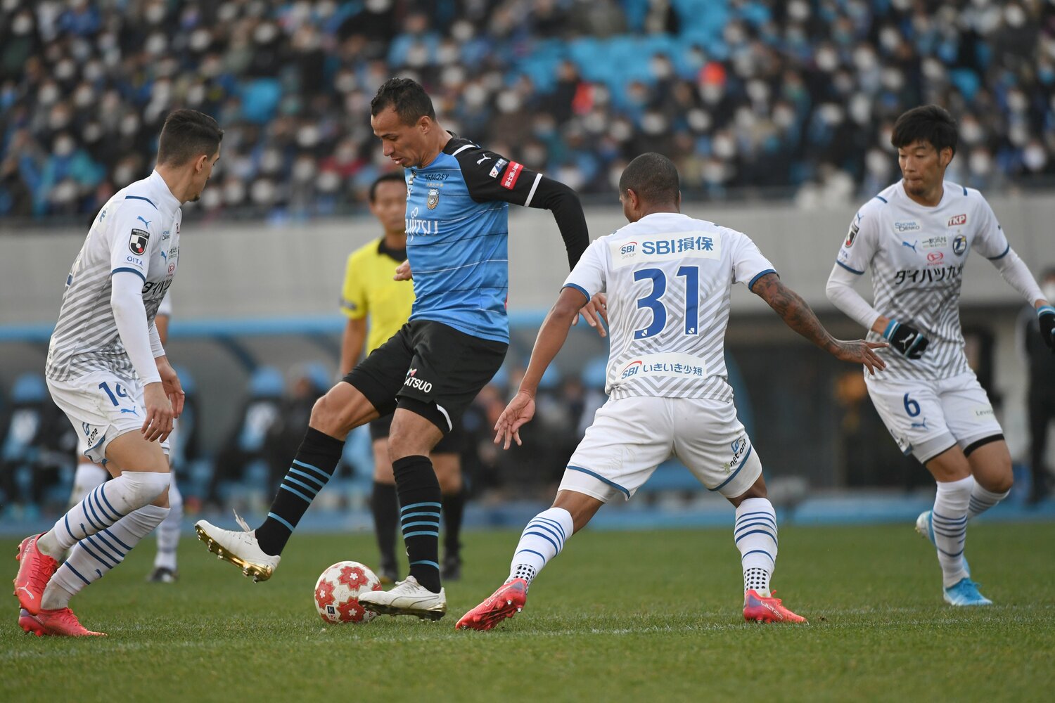 天皇杯準決勝の川崎戦　©Kaz Photography/Getty Images