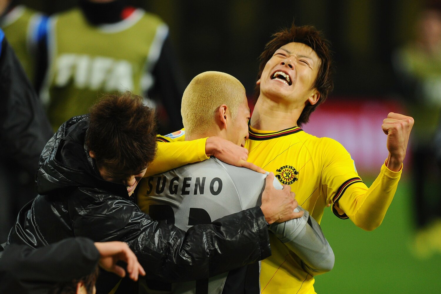 東京ヴェルディユース、明治大を経て2009年から東京ヴェルディでプロのキャリアをスタートさせた林陵平。12年で6クラブを渡り歩き、20年限りで引退。すぐに東大監督に就任し、現在は解説者としても人気を博している(写真は2011年、柏レイソル時代に出場したクラブW杯)©︎Getty Images