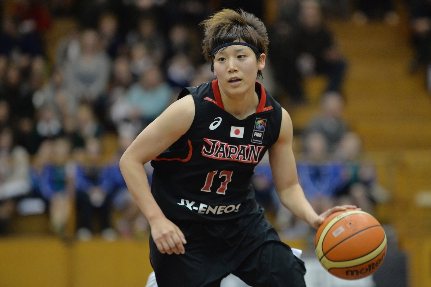 写真は2015年のニュージーランド戦。町田は2014年に若手中心で構成された日本代表に初選出、アジア大会に出場した ©Getty Images