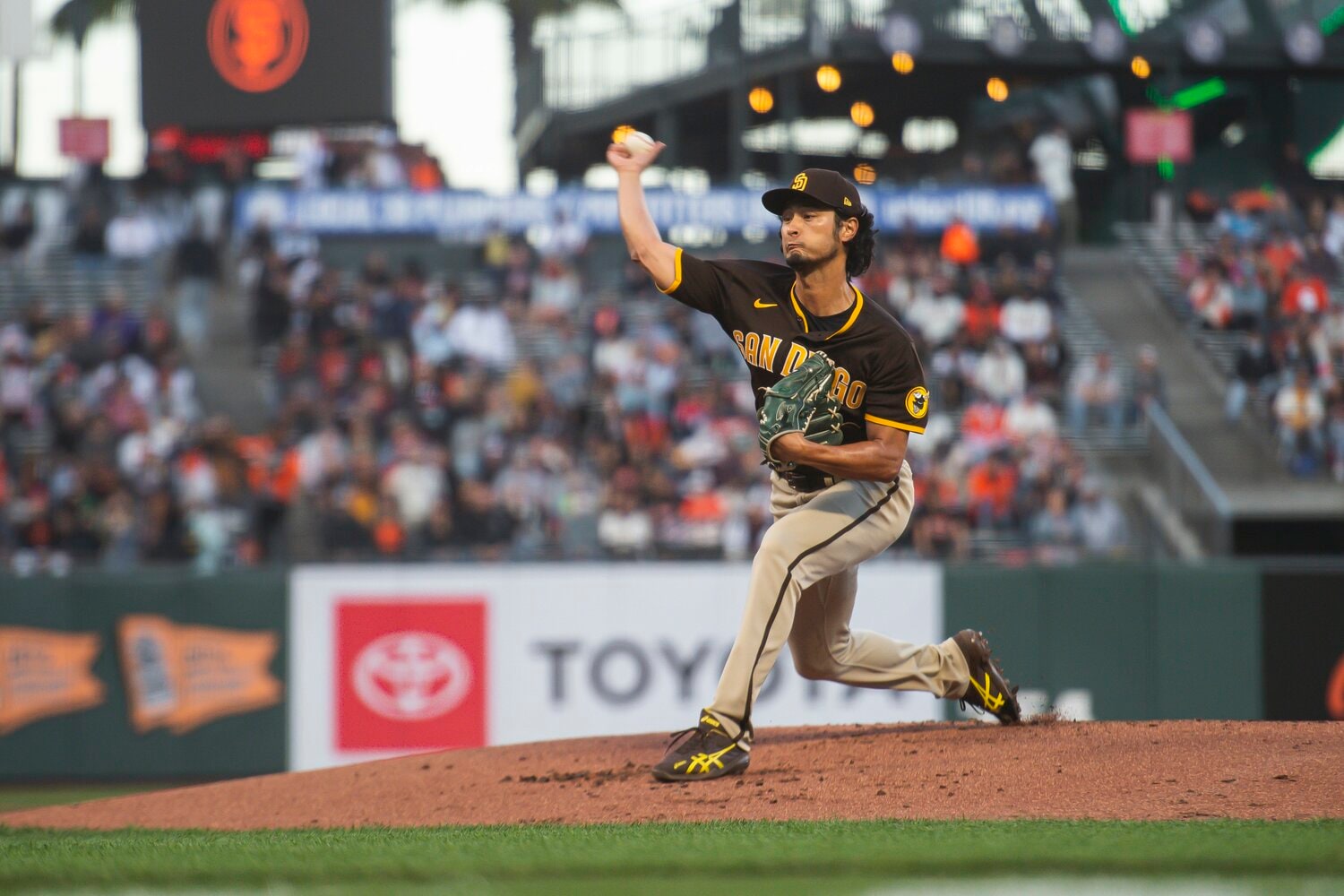 昨シーズンのダルビッシュ ©Getty Images