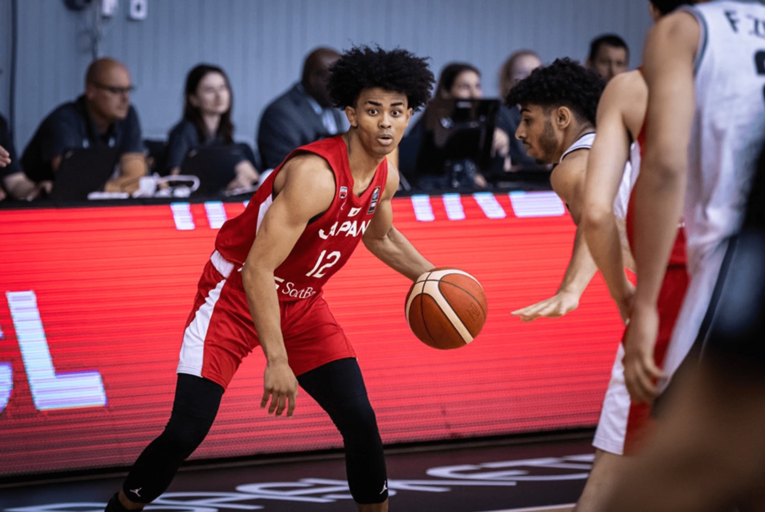 U19W杯グループリーグ第2戦（対エジプト）では、スターターに名を連ねたロロ・ルドルフ　©︎nextgenhoops
