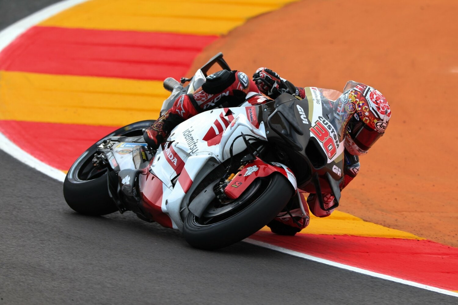 アラゴンでは今季最高位の11位となった中上。目標通りホンダ勢トップであった　©Satoshi Endo