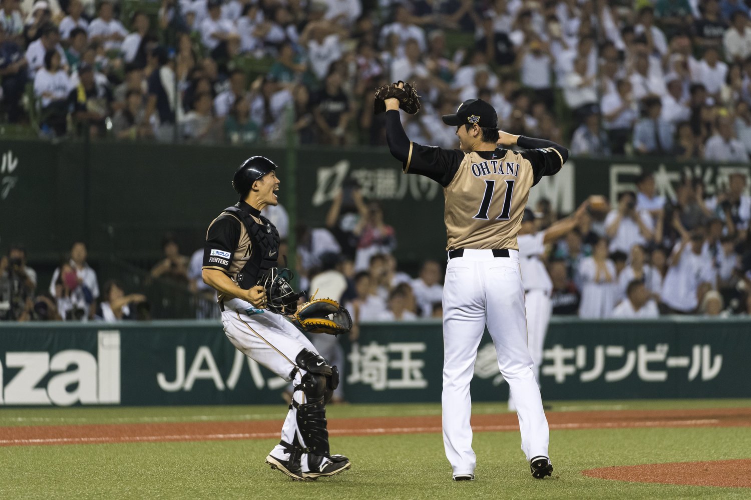 2016年のパMVPに輝いた大谷　©Takuya Sugiyama