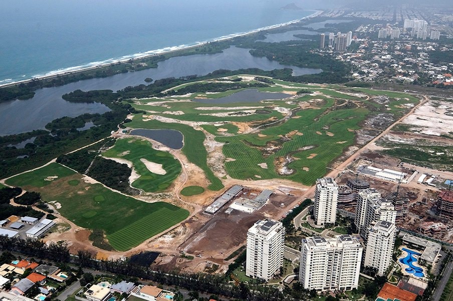 リオ五輪の新設ゴルフコースに潜入。勝負を左右する“風”と周辺環境。＜Number Web＞ photograph by AP/AFLO