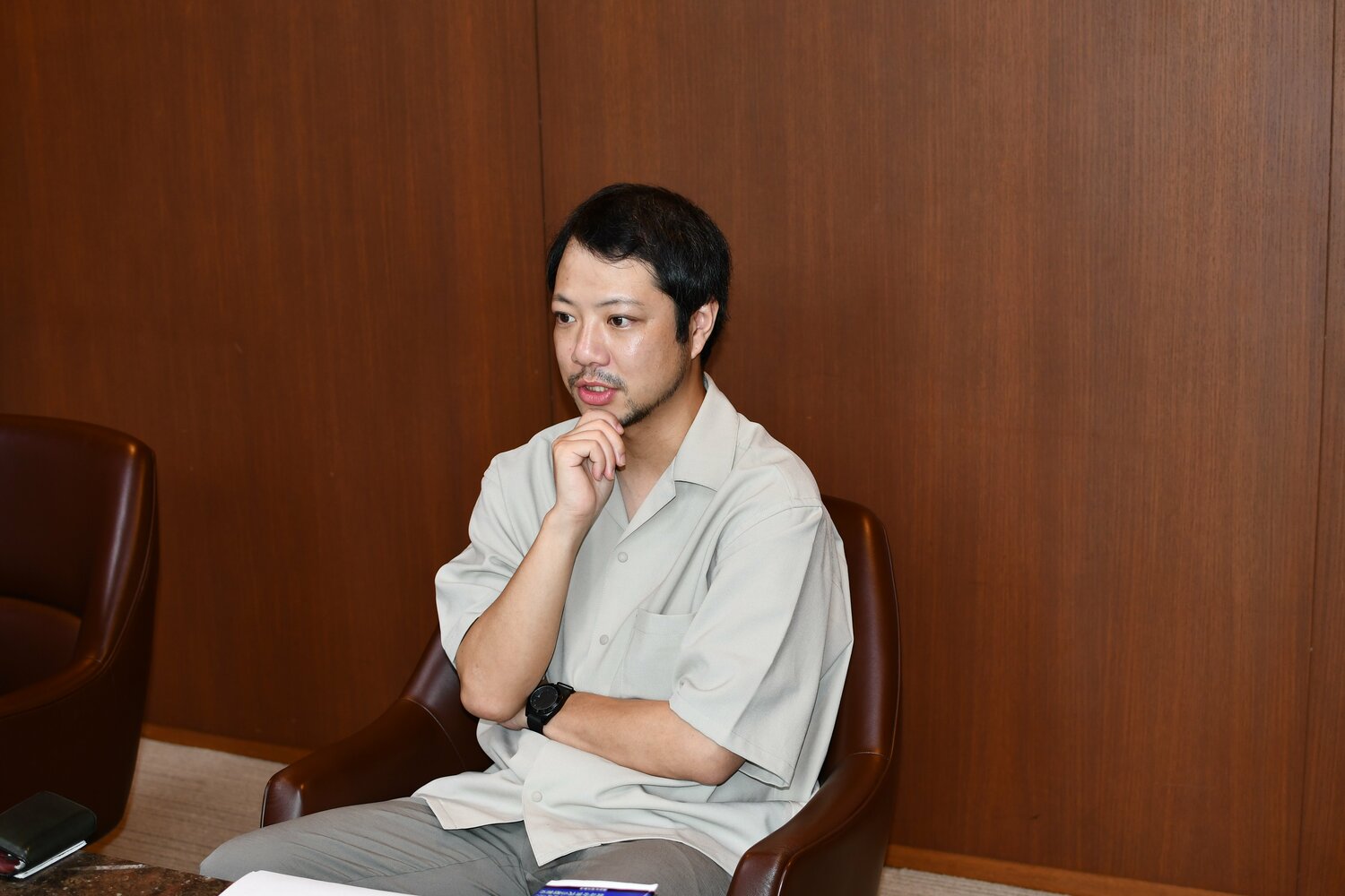 『監督、神になる　池田高校 記憶の衝突』著者の田中仰さん　©NumberWeb