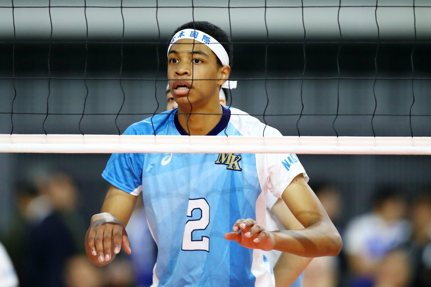 高校時代のエバデダン・ラリー（2019年1月）©︎Naoki Nishimura/AFLO SPORT