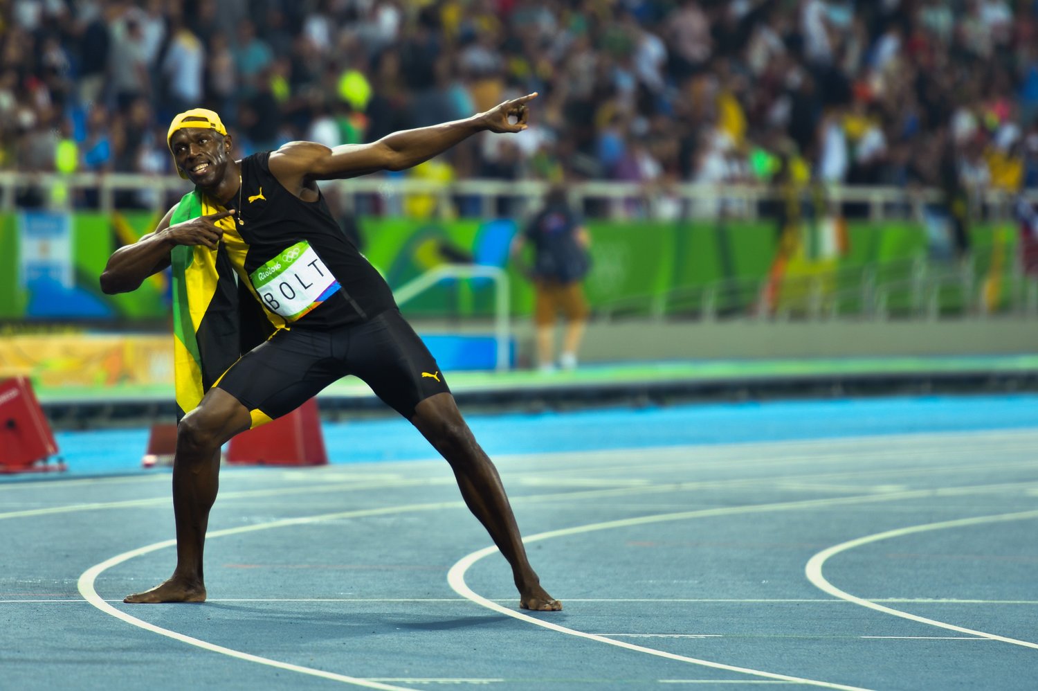 リオ五輪でのウサイン・ボルト。彼ほどのスーパースター登場となれば盛り上がるが……©Gakuto Baba/JMPA