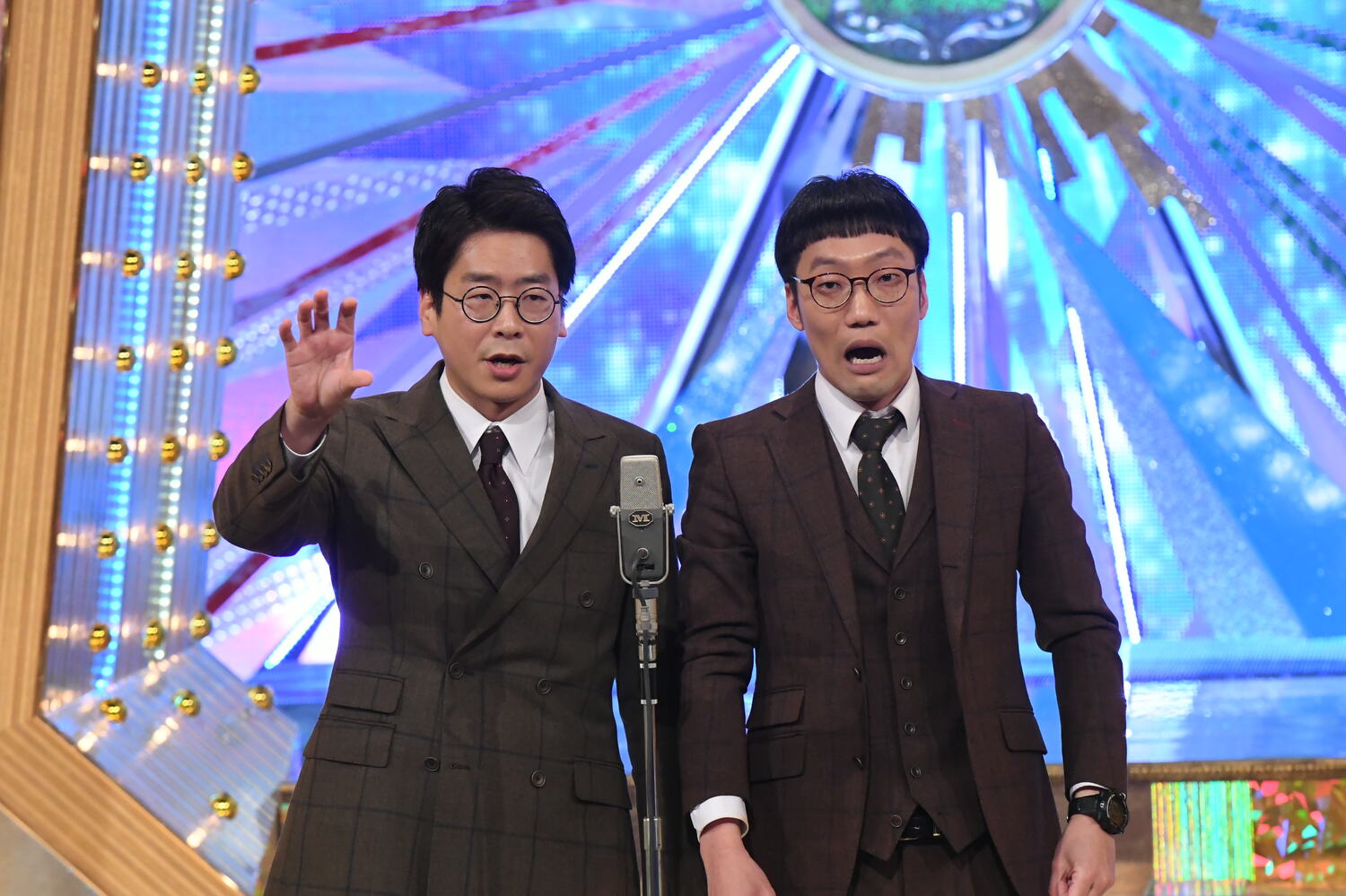 M-1決勝では6番手で登場。「音符運び」のネタをかけ、650点。4位だった　©M-1グランプリ事務局