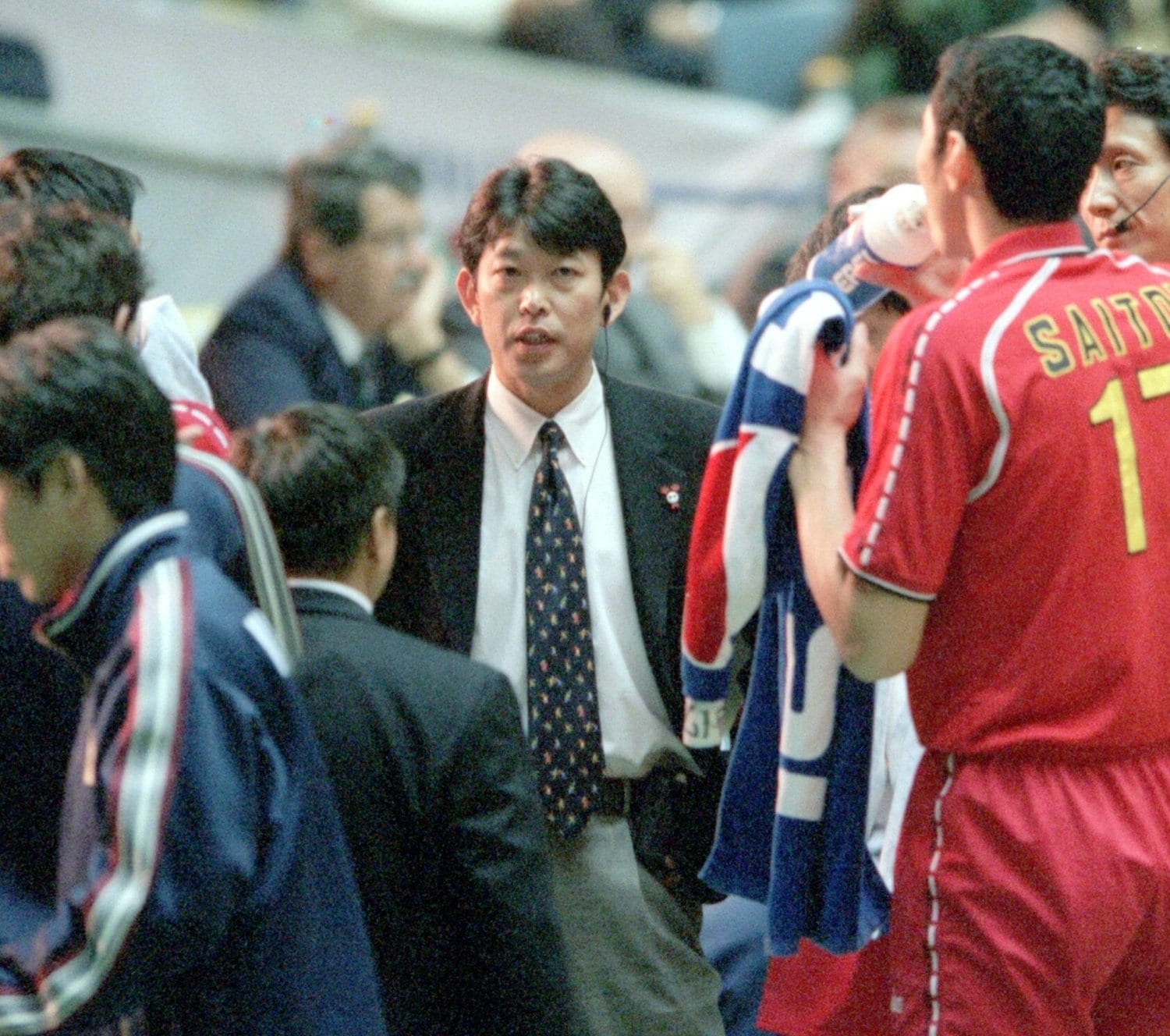 NECブルーロケッツで威力を発揮したリードブロックは、寺廻とともに日本代表へと還元された　©︎Sankei Shimbun