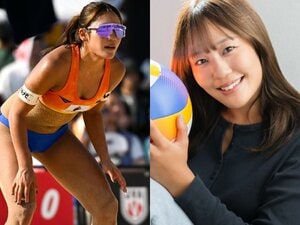 あの“春高ヒロイン”がまさかのビーチ挑戦「水着や自分の体型…日焼けも気にしていなかった」元共栄学園高・菊地真結24歳が明かす「“のあまゆ”結成秘話」