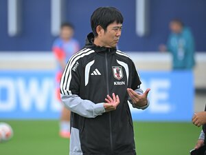 ブラジル戦2日前、開始数分前に練習の冒頭が非公開になった