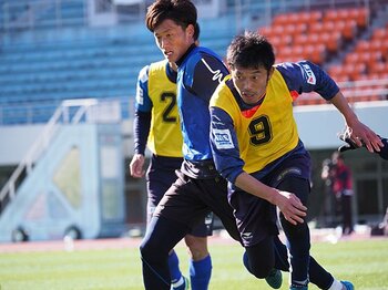 20歳、40歳、元代表が必死に……。Jトライアウトは選手生命の瀬戸際。＜Number Web＞ photograph by Tetsuro Kaieda