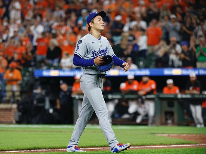 山本由伸“ノーノー未遂”から逆転負けに「ただの5連敗じゃない！」NHK解説者が停滞ドジャースを斬る「必要だったのは続投への準備」＜Number Web＞ photograph by Getty Images