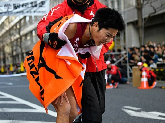 青学の存在で、優勝を信じられない？早稲田がハマった「追う者の弱み」。＜Number Web＞ photograph by Takuya Sugiyama