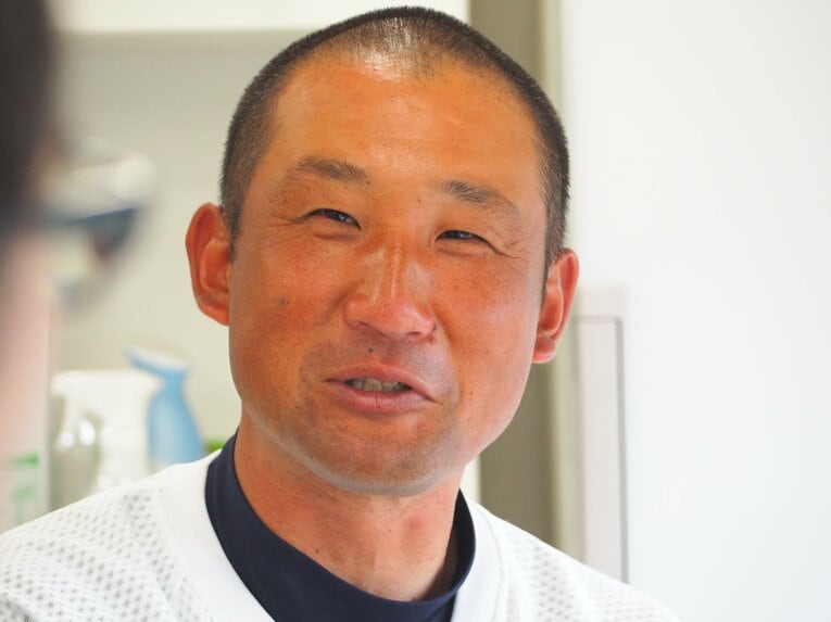 アルバイトの経験もなく、引退後のヒマラヤスポーツでの仕事が初めての勤務体験だったという　©Yu Saito