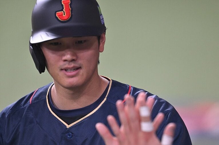 大谷翔平の合流によってWBC開幕前から盛り上がりを見せる侍ジャパン。強化試合の各選手成績を振り返ってみると……？ ／ photograph by Naoya Sanuki