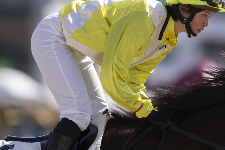 2016年3月、デビュー当時の藤田菜七子（18歳）©Shiro Miyake