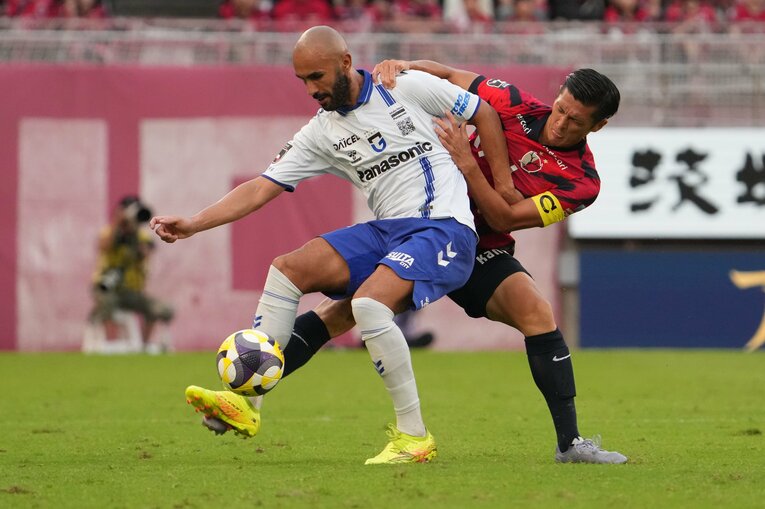 ガンバ大阪でプレーするチュニジア代表のイッサム・ジェバリ　©Masashi Hara/Getty Images