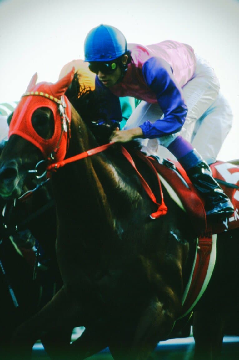 1996年京都大賞典、マーベラスサンデー　©Keiji Ishikawa