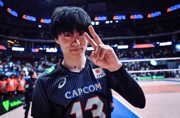 小川智大　©︎FIVB