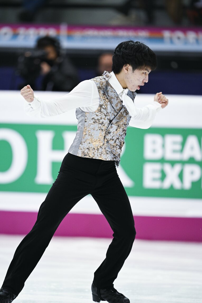 2022GPファイナルのフリースケーティング　©︎Asami Enomoto