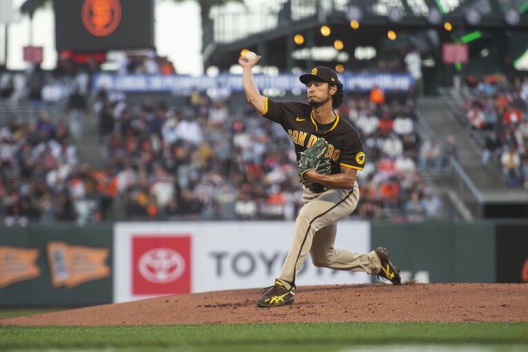 昨シーズンのダルビッシュ　©Getty Images