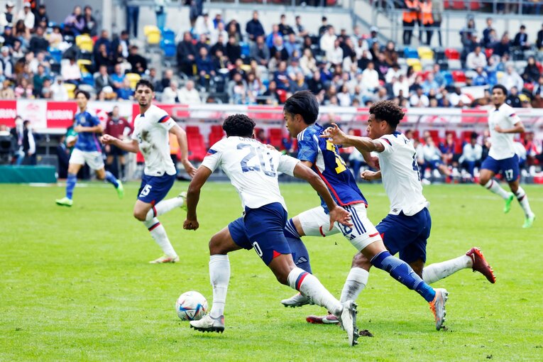 「鎌田大地、三笘薫の得点や久保建英の守備は…」「ドイツ、スペイン相手だとどうなるか」欧州在住カメラマン視点で見るアメリカ戦(14)