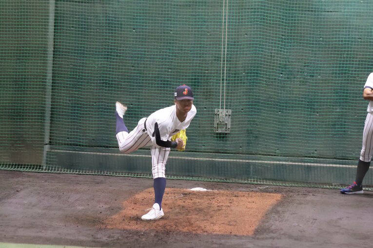 甲子園に出られなかった雪辱を国際舞台で果たしたいという中野　©Fumi Sawai