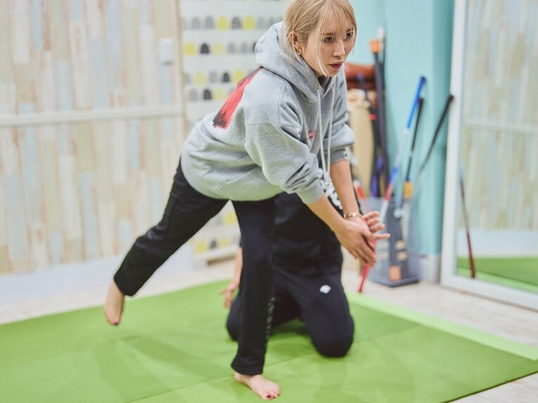 トレーニング風景　©︎Taichi Chiba