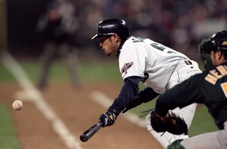 イチローもバント安打の名手だった©Getty Images