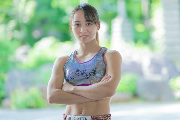 「武尊さんみたいに気迫で前に出て…」大学1年生・松谷綺が19歳で狙う“K-1女子”の頂点《特別フォトインタビュー》(28)