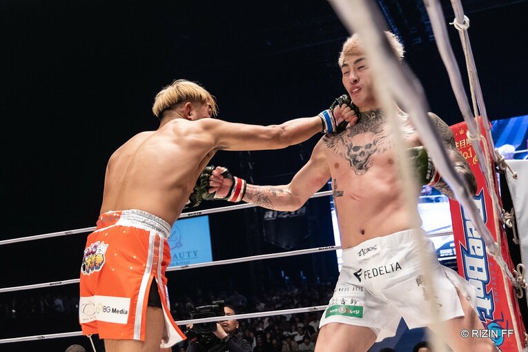 『RIZIN45.』平本蓮vs.YA-MAN　©RIZIN FF