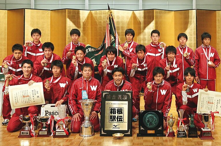 2011年以来、総合優勝からは遠ざかる早大　©Shigeki Yamamoto